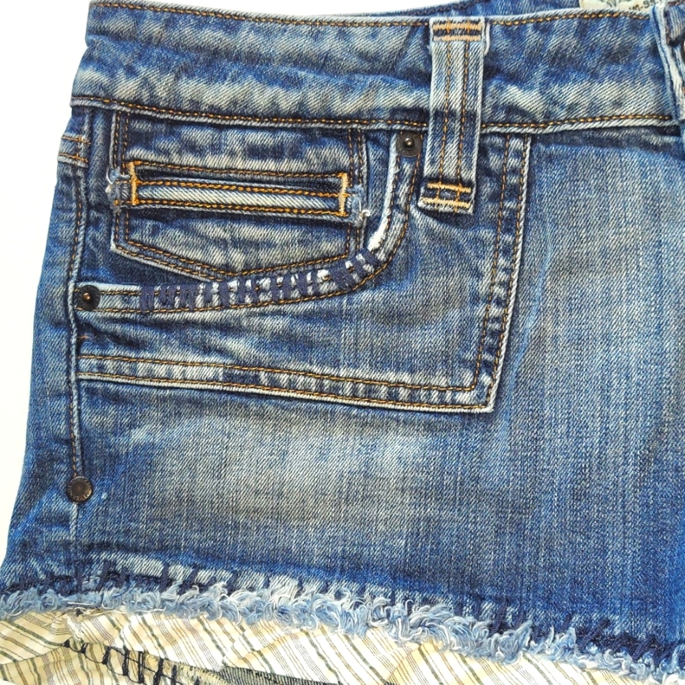 Taverniti So Kate Distressed Shorts - Picture 6 of 11